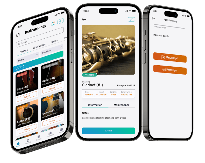 Instrack - Music Equipment Tracker