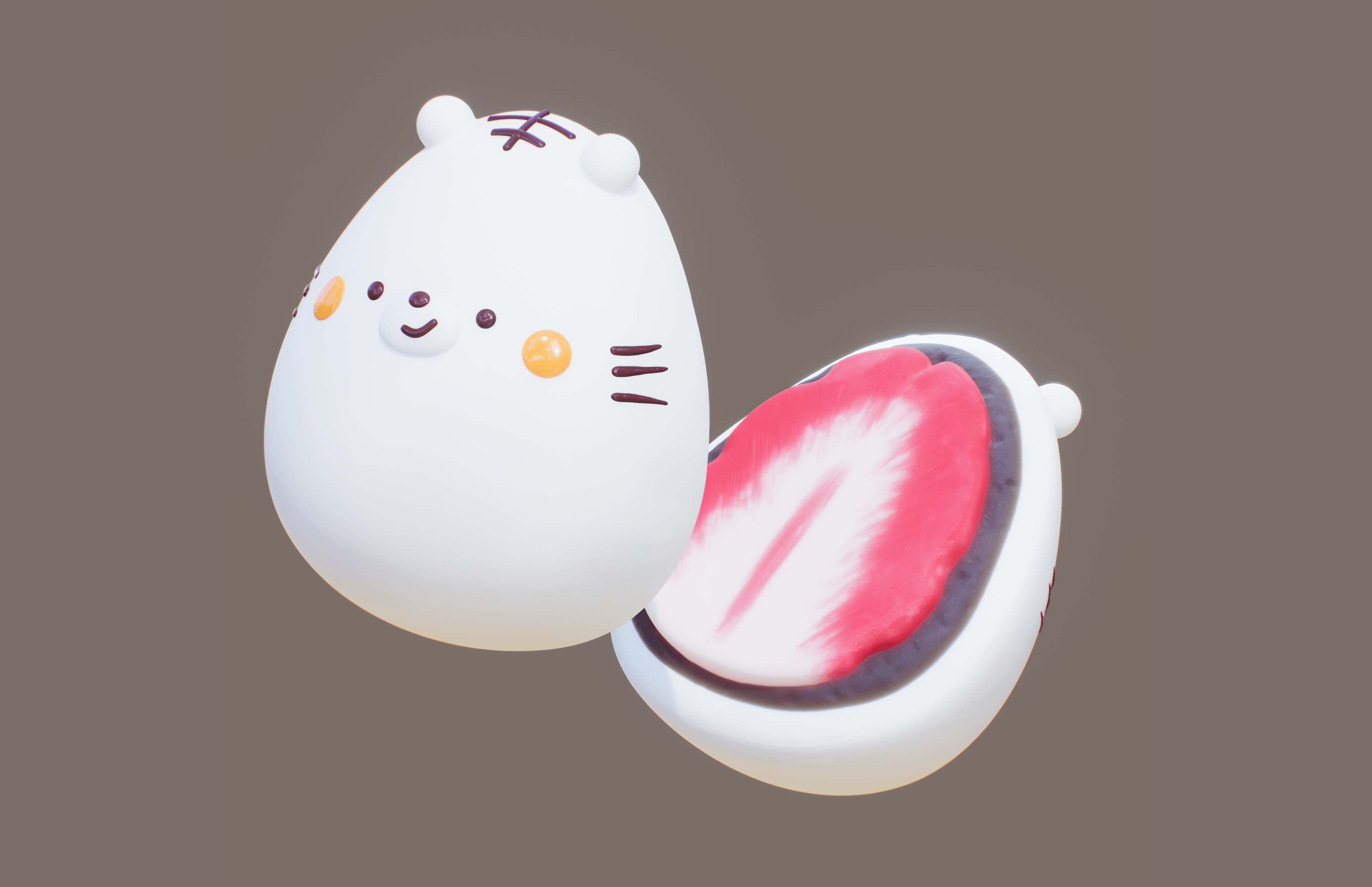 bear strawberry model