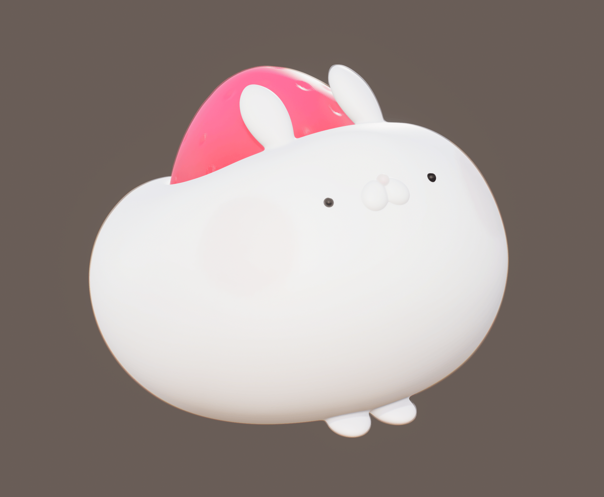 bunny strawberry model