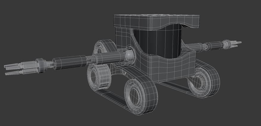 robot model in progress
