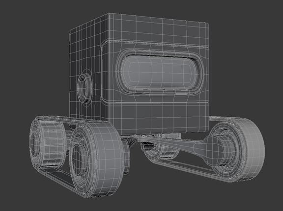 robot model in progress