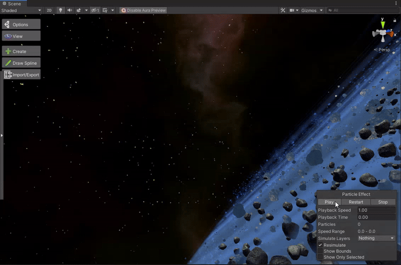 bullet vfx animation