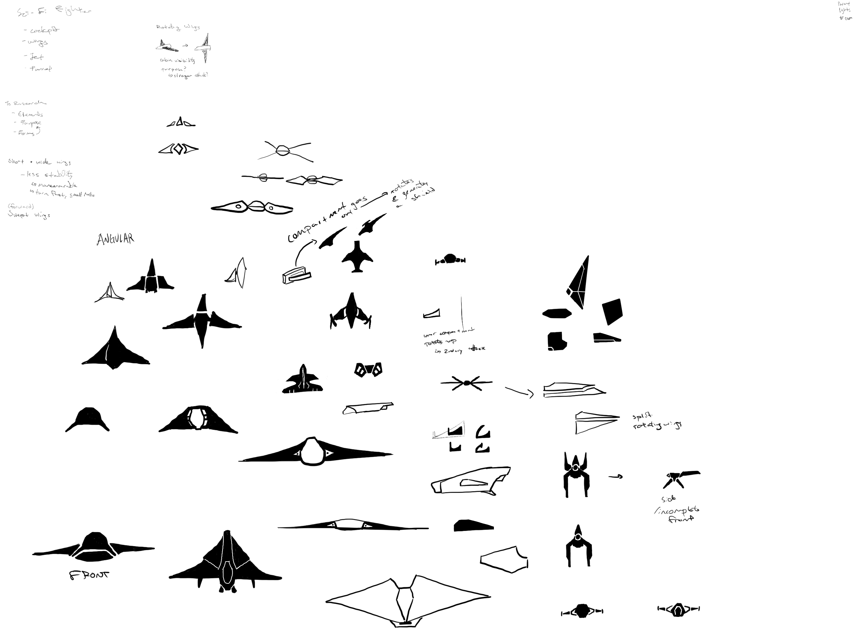 ideation sketches