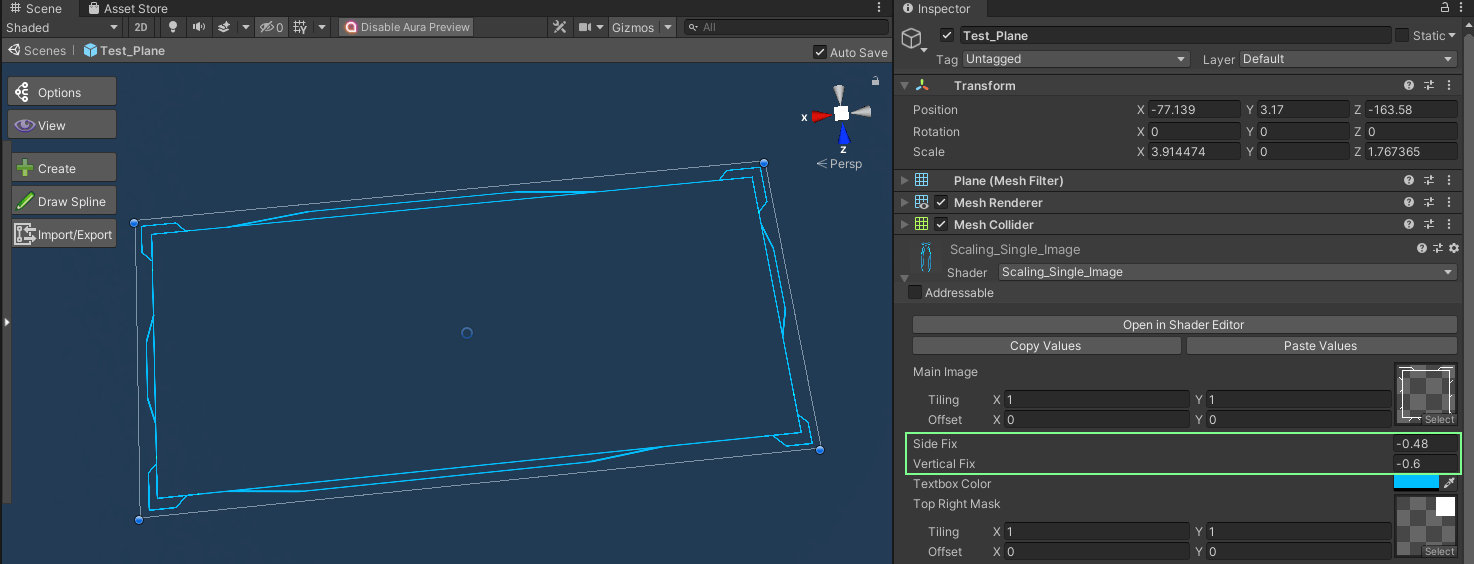 shader implemented in unity