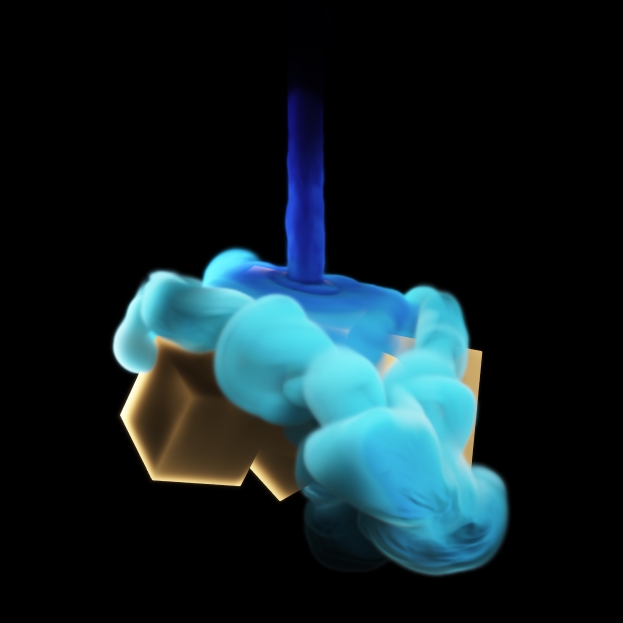 falling smoke fluid test