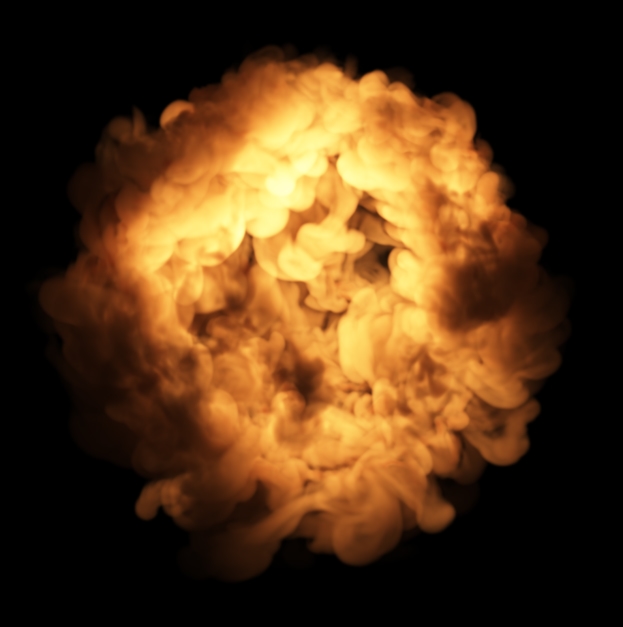 smoke void simulation